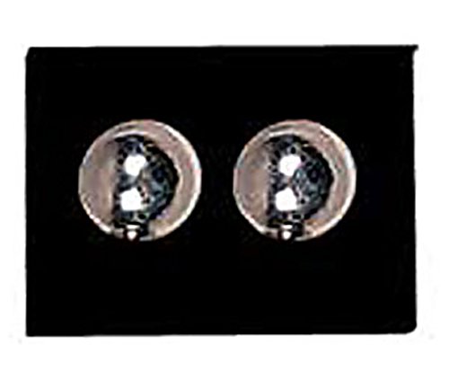 Algopix Similar Product 16 - Square Black Velour Earring Cards 
