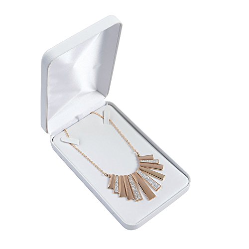 Algopix Similar Product 20 - SSWBasics White Faux Leather Necklace