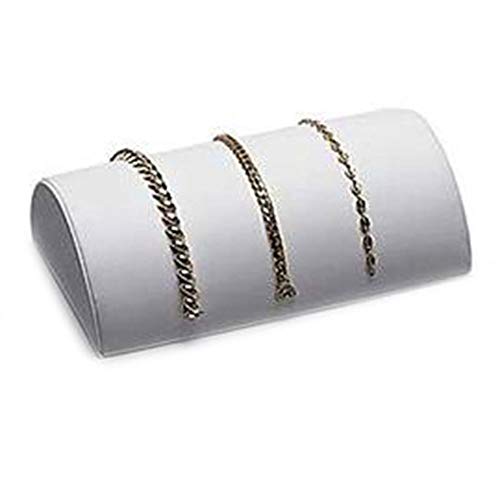 Algopix Similar Product 5 - SSWBasics Half Moon White Faux Leather