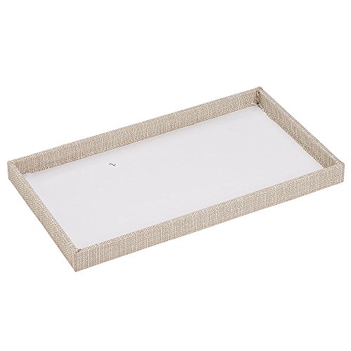 Algopix Similar Product 3 - SSWBasics Large Open Top Linen Tray