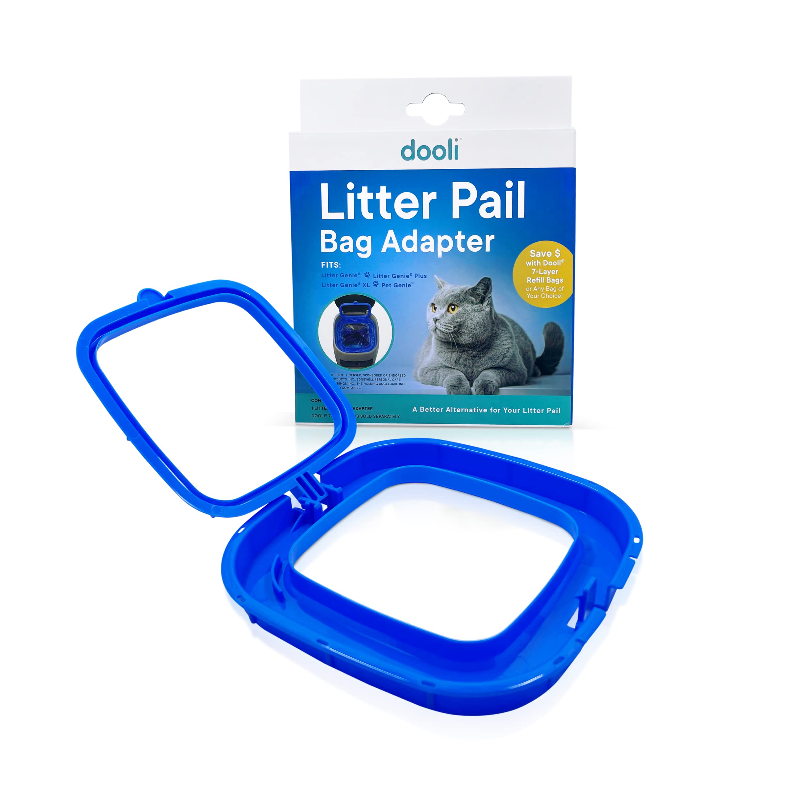 Algopix Similar Product 4 - Cat Litter Pail Bag Adapter Fits