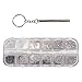 Algopix Similar Product 15 - Assorted Tiny Screws Nut Washer and 5