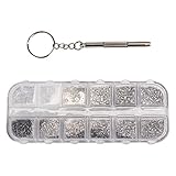 Algopix Similar Product 11 - Assorted Tiny Screws Nut Washer and 5