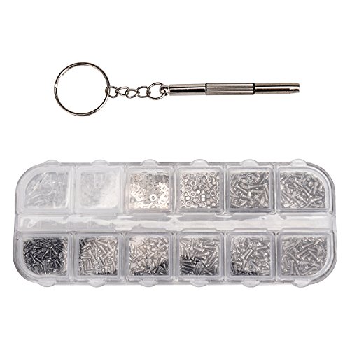 Algopix Similar Product 9 - Assorted Tiny Screws Nut Washer and 5
