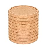 Algopix Similar Product 16 - Cork Coasters for Drinks Absorbent Set