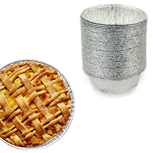 Algopix Similar Product 17 - Yajing 5 Inch Small Round Pie Tart Tin