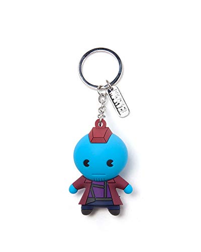Algopix Similar Product 9 - Marvel Blue Yondu Kawaii 3D Keyring