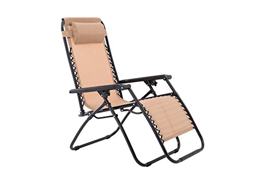 Algopix Similar Product 4 - Zero Gravity Chair-Beige