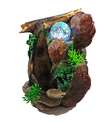 Algopix Similar Product 20 - Tabletop Fountain Rocky Waterfall with