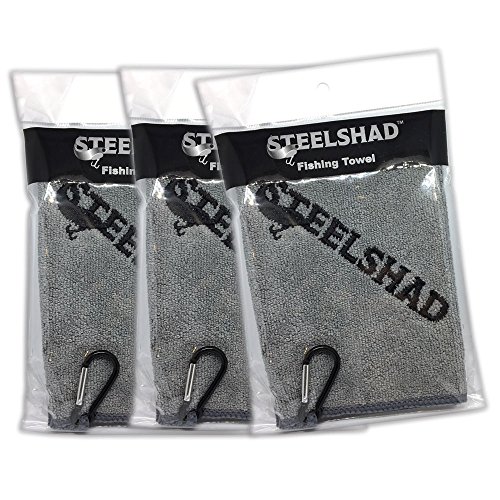 Algopix Similar Product 13 - SteelShad  Fishing Towel  3 Pack 