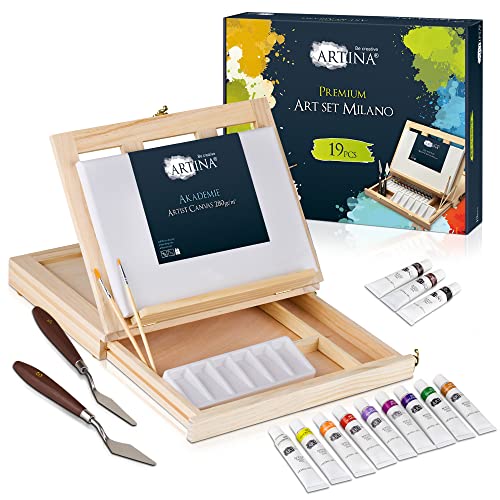 Algopix Similar Product 13 - Artina 19Pieces Acrylic Paint Set