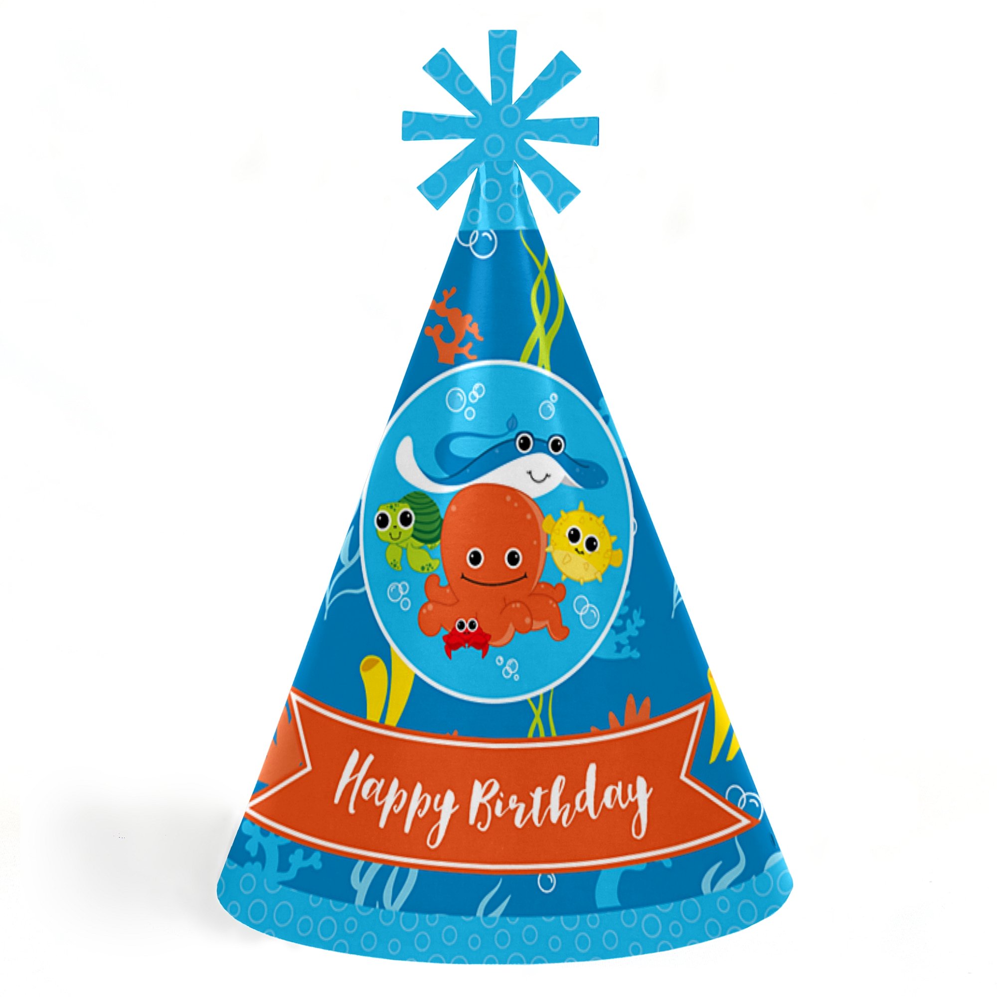 Algopix Similar Product 20 - Big Dot of Happiness Under The Sea