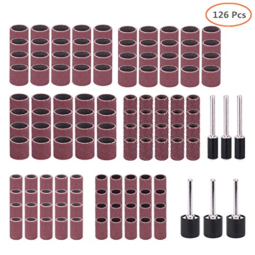 Algopix Similar Product 9 - 126 Pcs Drum Sanders Set Including 120