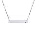 Algopix Similar Product 4 - Engravable Sideways Bar Name Plate