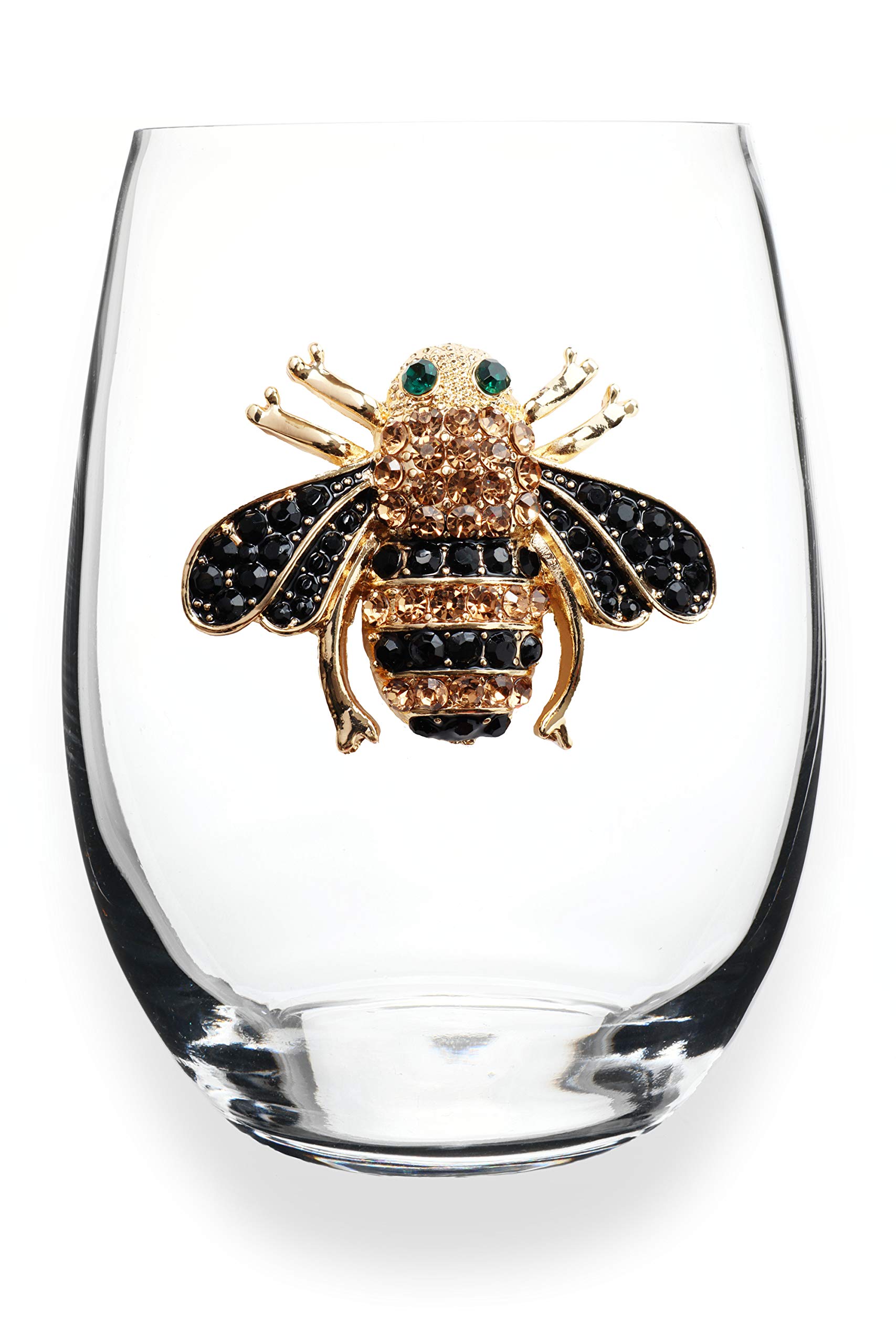 Algopix Similar Product 20 - THE QUEENS JEWELS Bee Jeweled Stemmed