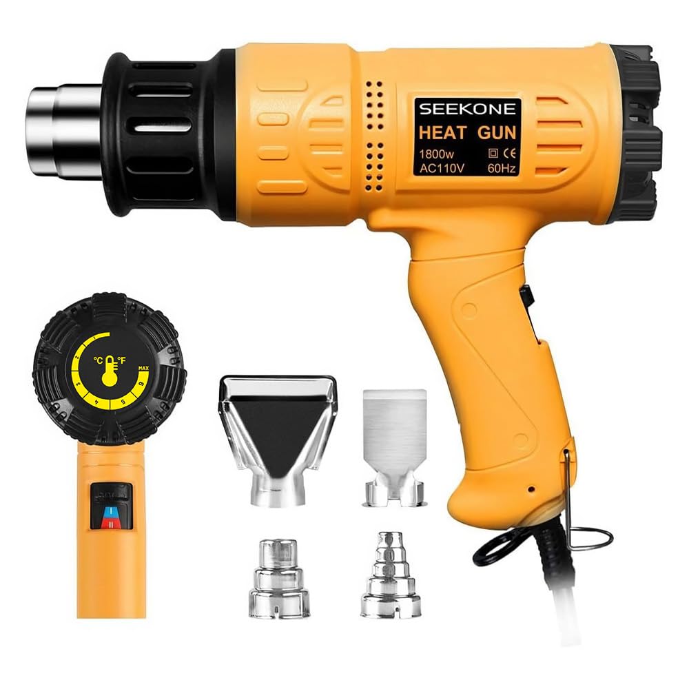 Algopix Similar Product 11 - SEEKONE Heat Gun 1800W 122120250