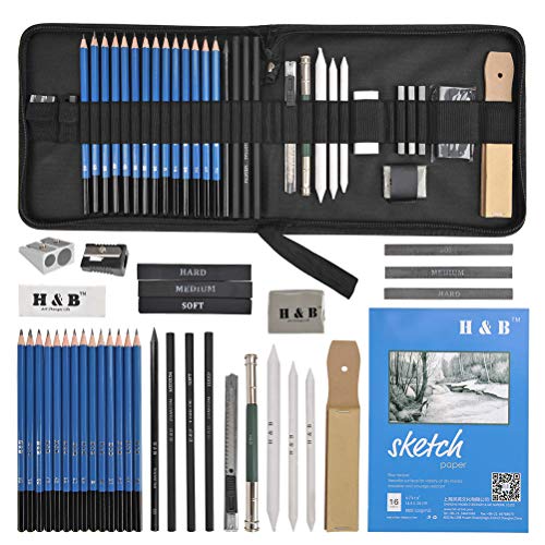 Algopix Similar Product 20 - YOTINO 35pcs Drawing and Sketching