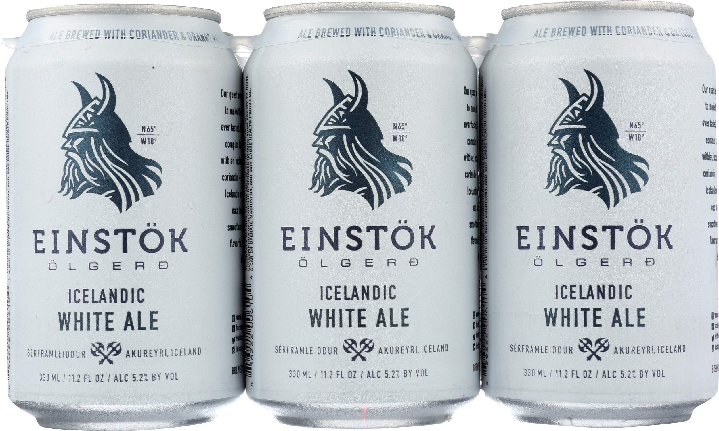 Algopix Similar Product 5 - Einstok, White, 6pk, 11.2 Fl Oz Cans