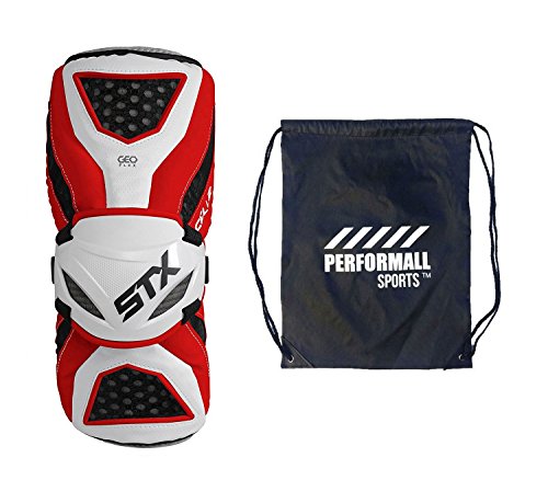 Algopix Similar Product 2 - STX Cell 3 Lacrosse Armguard Medium Red