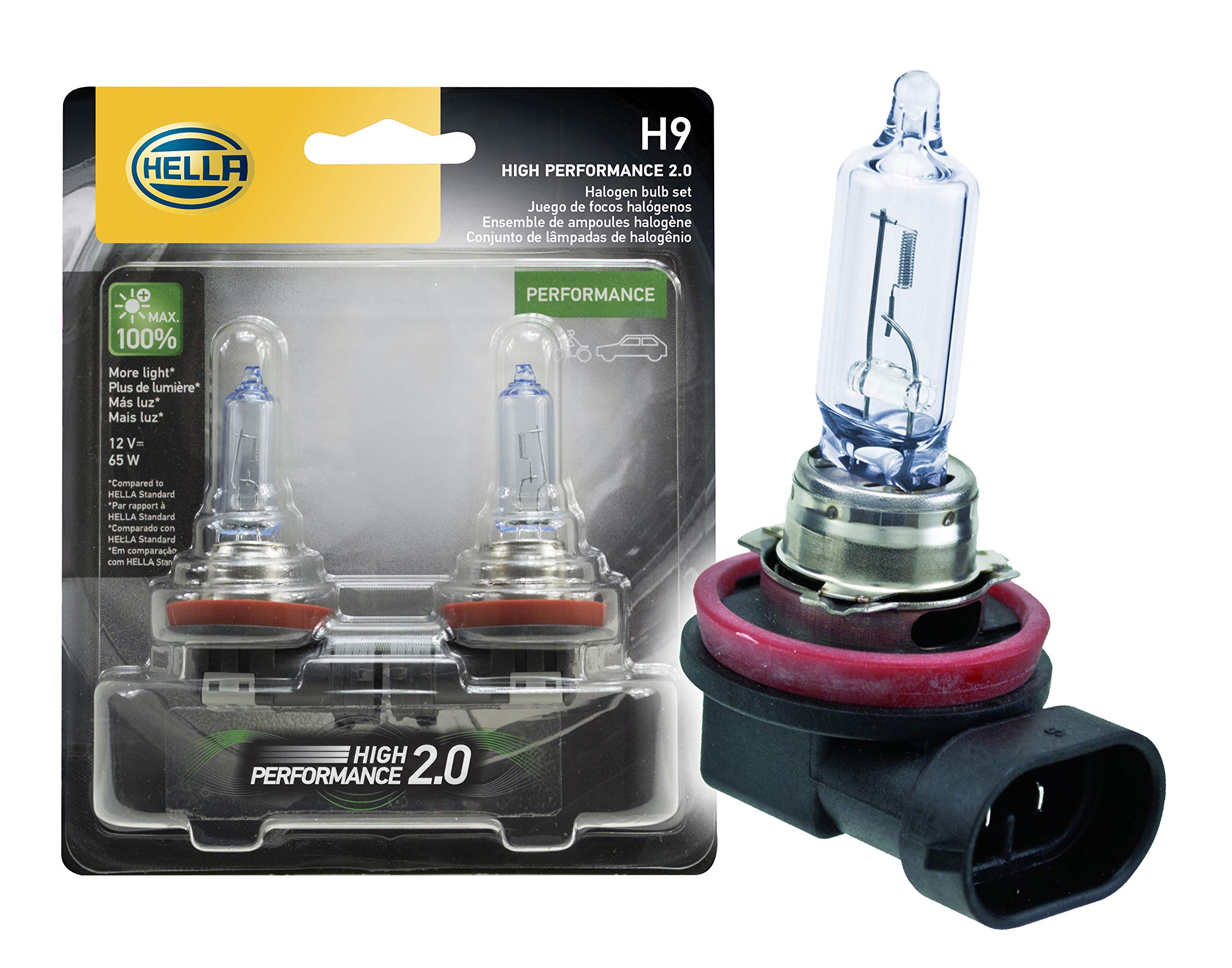 Algopix Similar Product 1 - HELLA H9 20TB High Performance Bulb