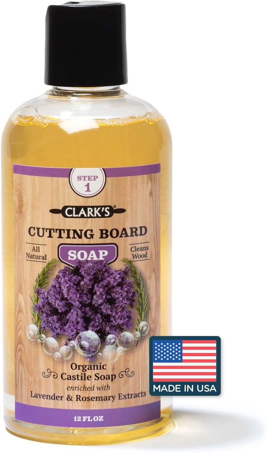 Algopix Similar Product 15 - CLARKS Cutting Board Organic Soap 