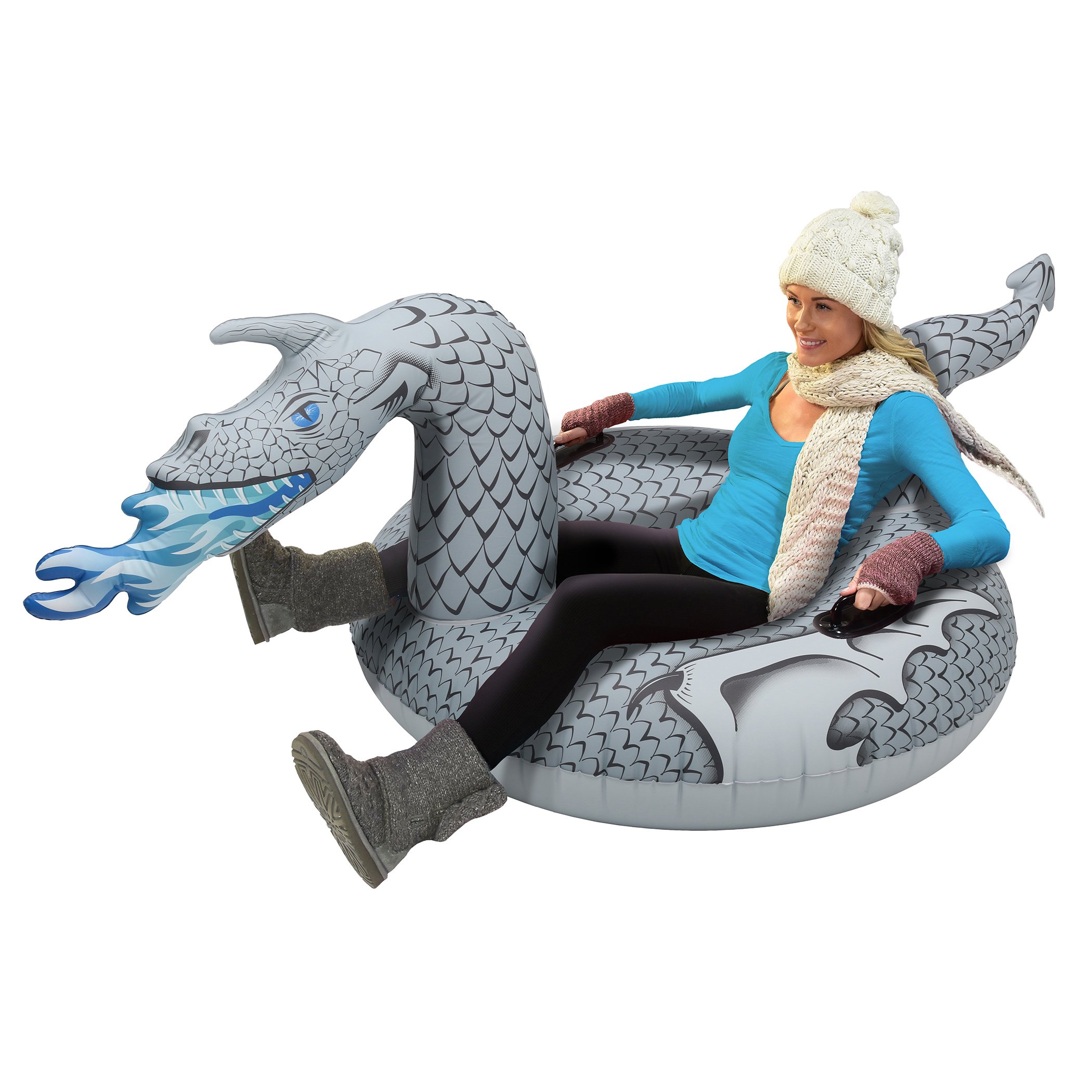Algopix Similar Product 12 - GoFloats Winter Snow Tube  Inflatable