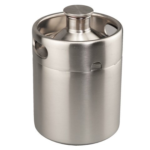 Algopix Similar Product 10 - Stainless Steel Mini Keg Growler