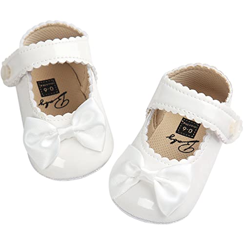 Algopix Similar Product 10 - Fire Frog Baby Girls Mary Jane Burnish
