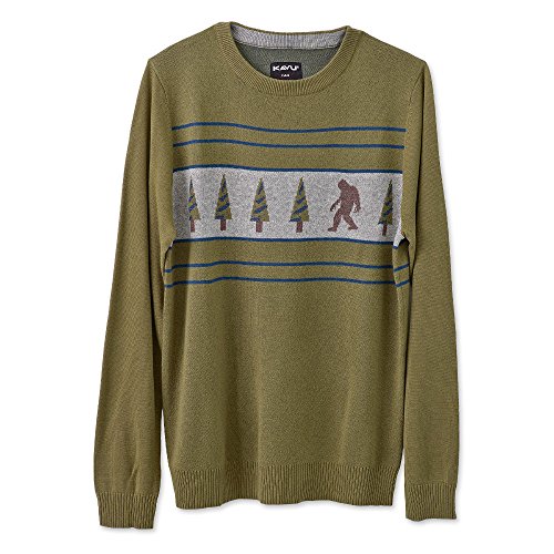 Algopix Similar Product 7 - KAVU Mens Sweater Highline  Sasquatch