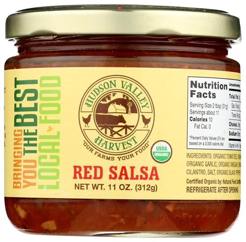 Algopix Similar Product 2 - HUDSON VALLEY HARVEST Organic Salsa 11