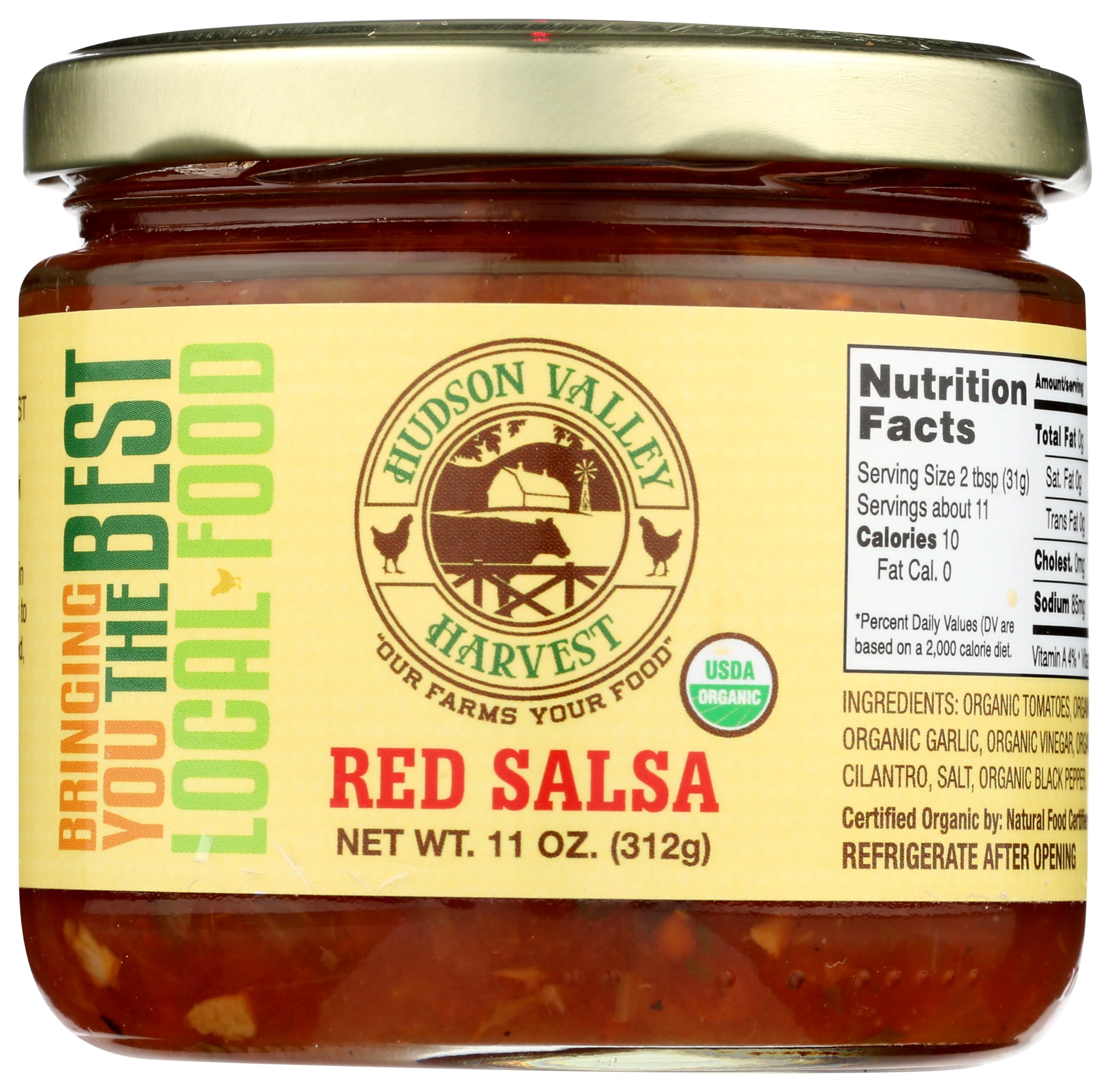 Algopix Similar Product 4 - HUDSON VALLEY HARVEST Organic Salsa 11