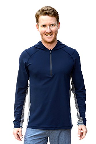 Algopix Similar Product 4 - Mens UltraPremium Swim Shirt with a