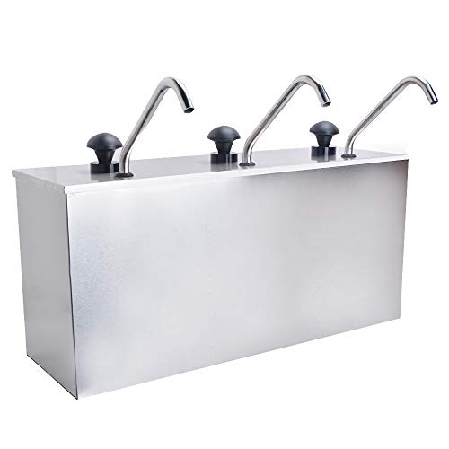 Algopix Similar Product 4 - Welljoin 3 Bucket Sauce Dispenser Pump