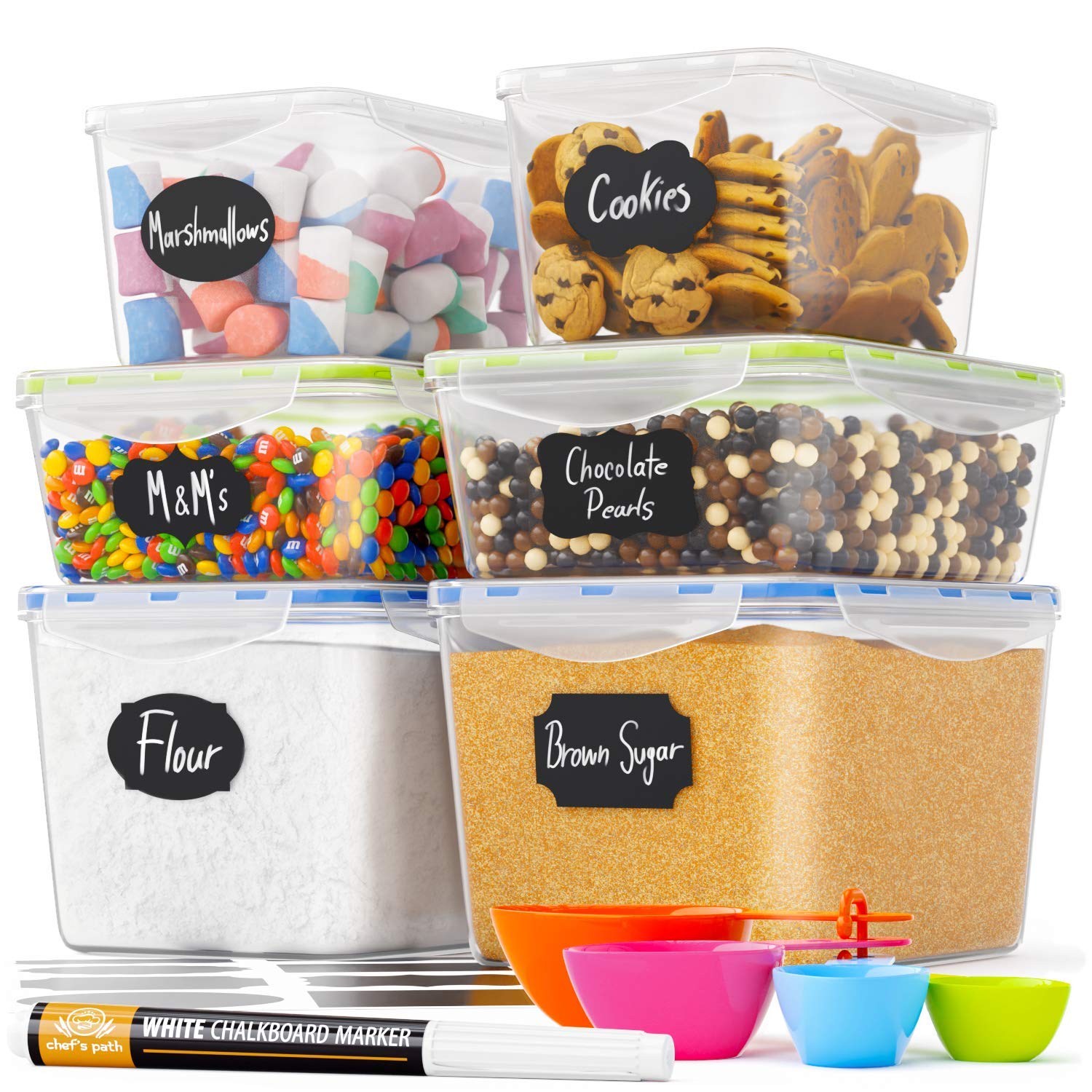 Algopix Similar Product 8 - Chefs Path Food Storage Containers