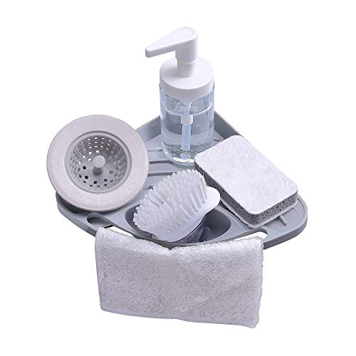 Algopix Similar Product 9 - ATTBEE Kitchen Sink Caddy Sponge Holder