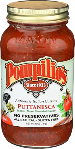 Algopix Similar Product 5 - Pompilios Sauce Pasta Putanesca