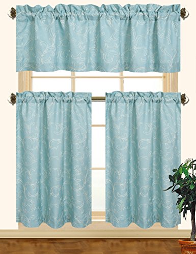 Algopix Similar Product 14 - Kashi Home Chelsea 3pc Scroll