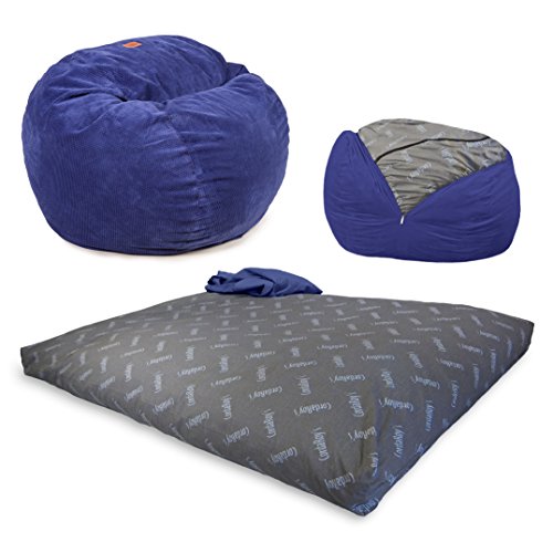 Algopix Similar Product 3 - CordaRoys Chenille Bean Bag Chair