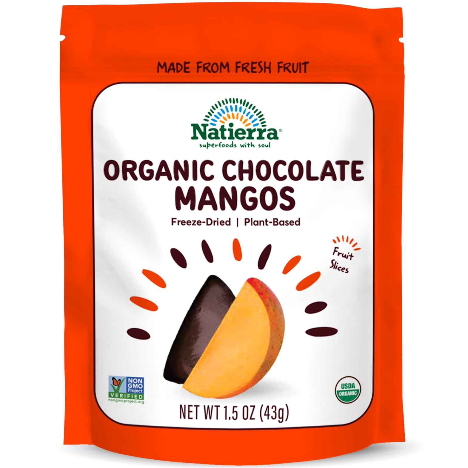Algopix Similar Product 8 - NATIERRA Organic FreezeDried