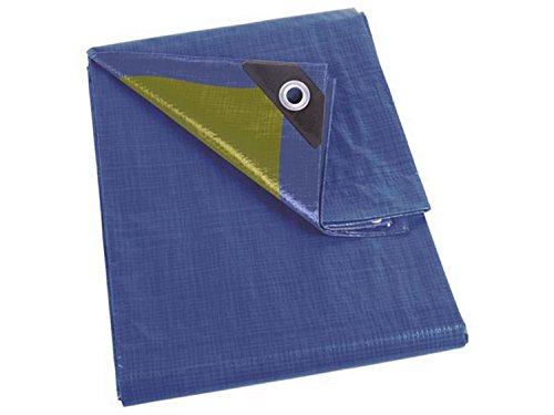 Algopix Similar Product 2 - Perel 1100404 Tarpaulin BlueKhaki 4