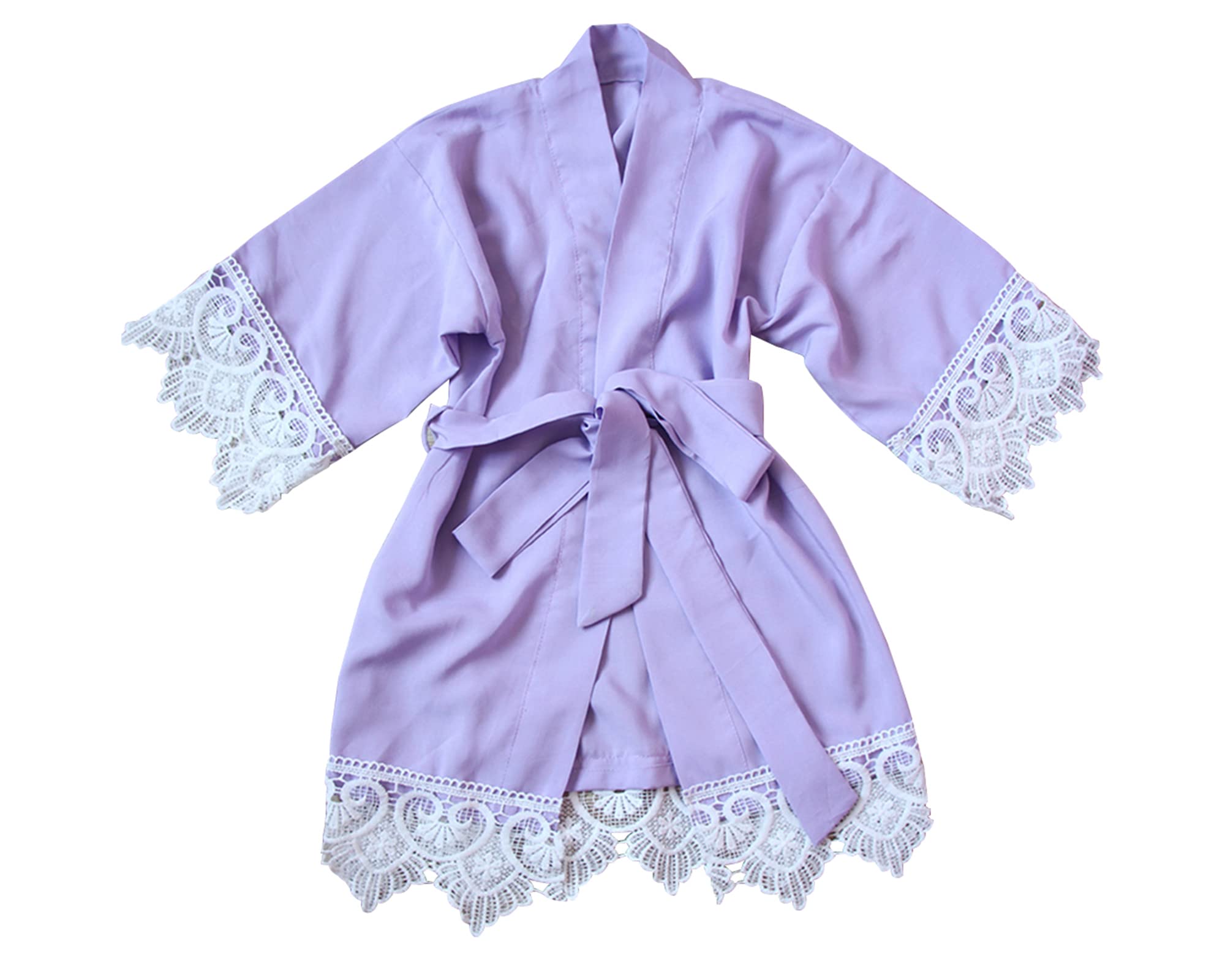 Algopix Similar Product 10 - Lavender Girl Robe  Baby Robe With