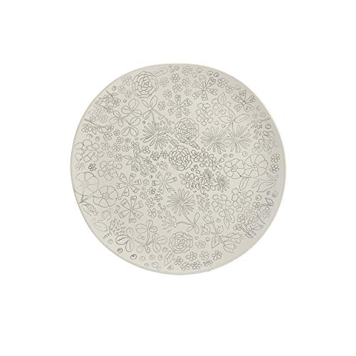 Algopix Similar Product 5 - Dorotea Hand Painted Dinner Plate