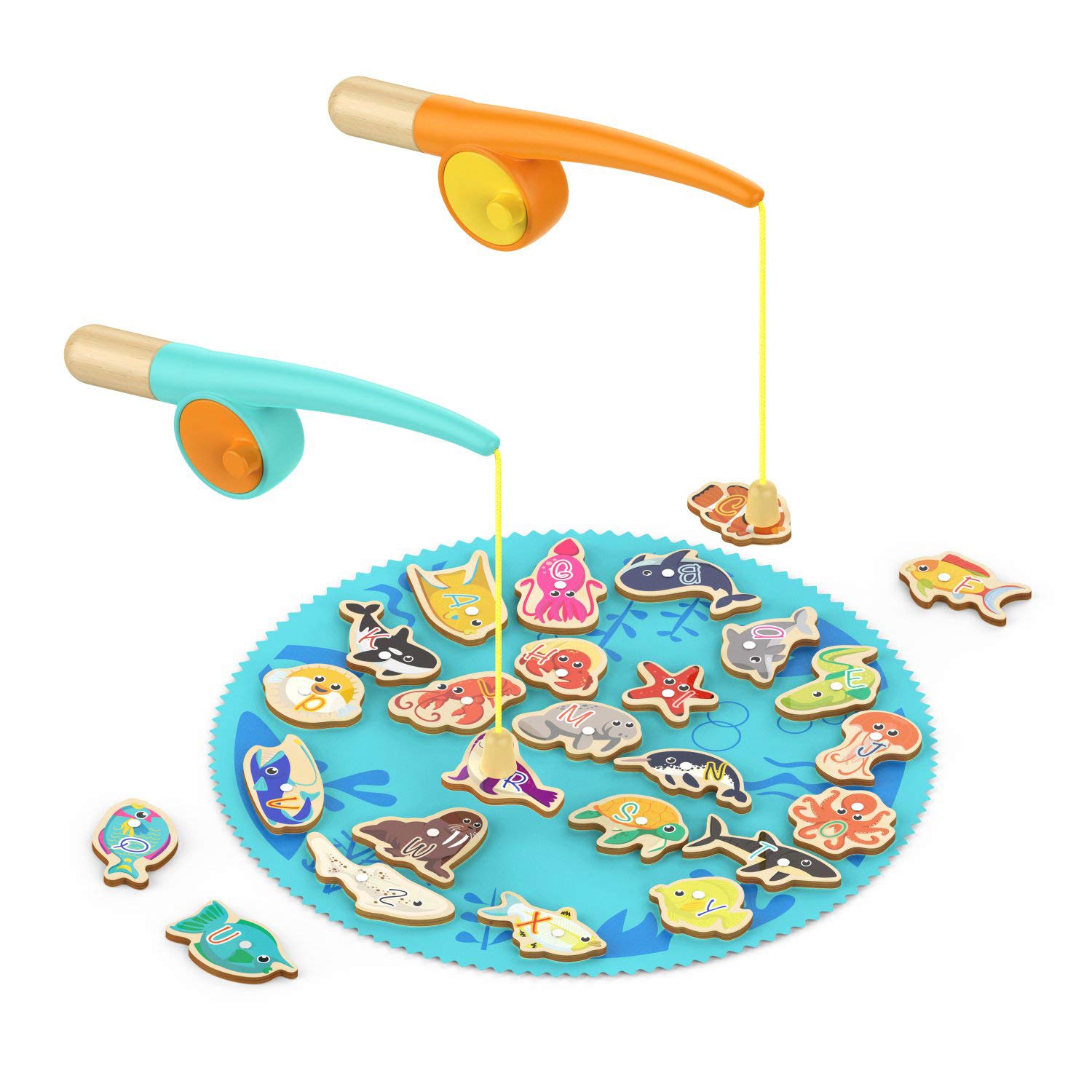 Algopix Similar Product 2 - TOP BRIGHT Toddler Fishing Game for 2