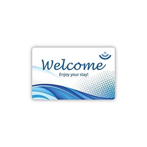 Algopix Similar Product 18 - Hotel Motel Popular WELCOME Key Cards