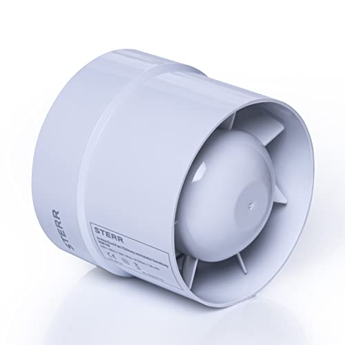 Algopix Similar Product 17 - 100 mm Duct Fan by STERR, 130 m/h, 12 W