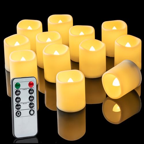 Algopix Similar Product 14 - Homemory 400Hours 6 Pack Flameless LED