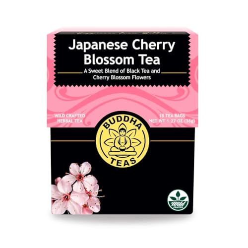 Algopix Similar Product 17 - Buddha Teas Japanese Cherry Blossom Tea