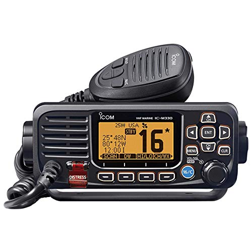 Algopix Similar Product 16 - Icom M330-11 VHF Radio Fixed Mount Black