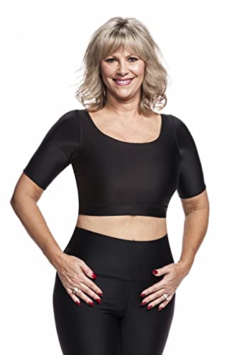 Algopix Similar Product 2 - wear ease 785 Compression Crop Top with