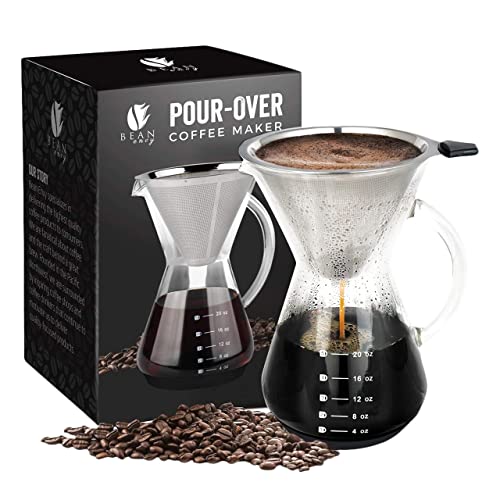 Algopix Similar Product 20 - Bean Envy Pour Over Coffee Maker